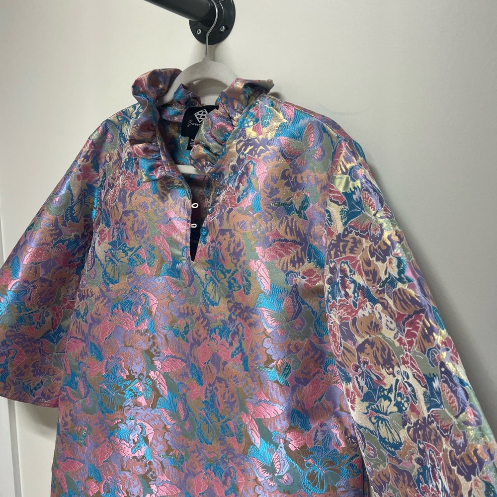 Brianna Cannon Colorful Floral Dress